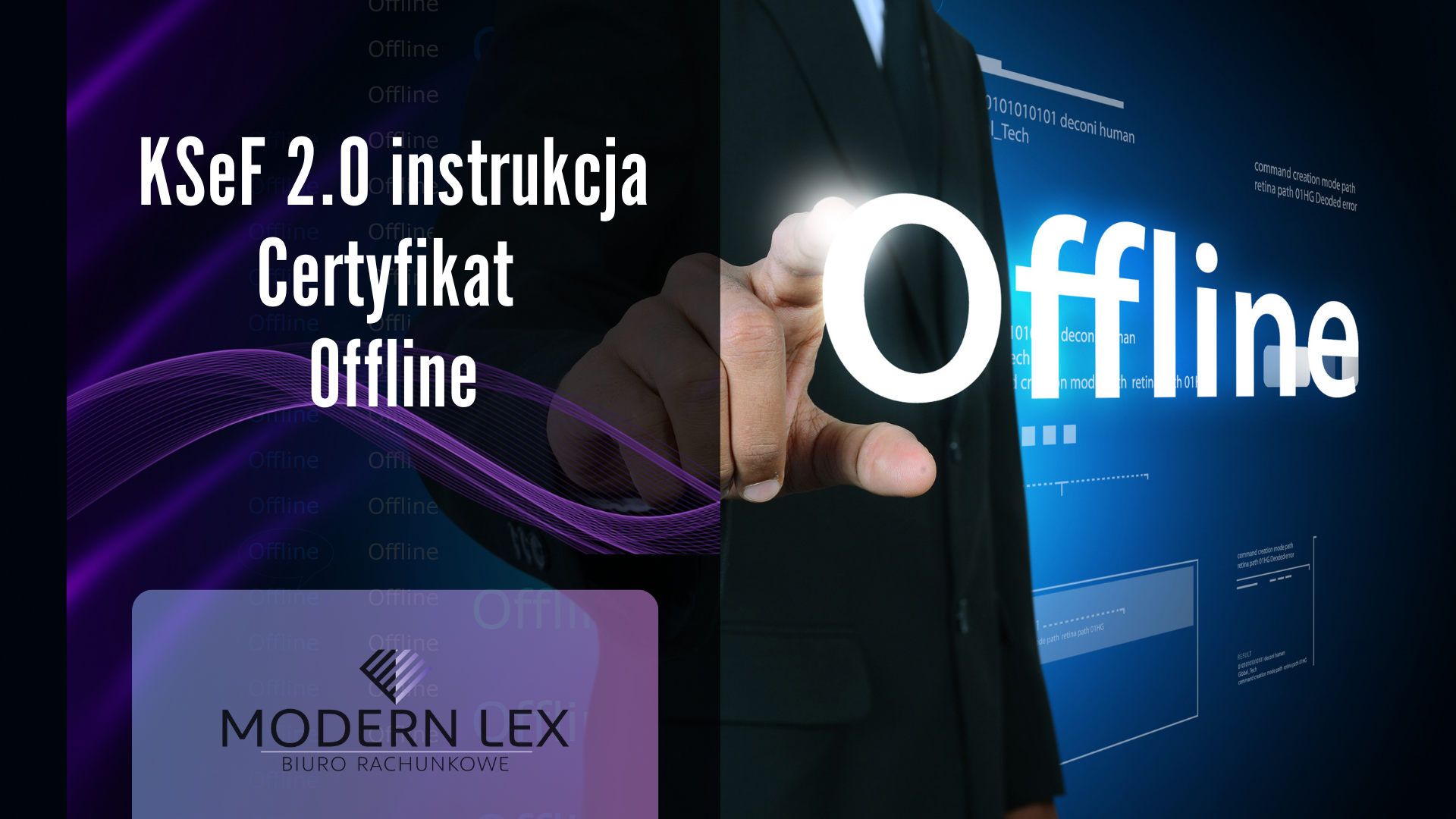KSeF 2.0 certyfikat OFFLINE – instrukcja pobrania